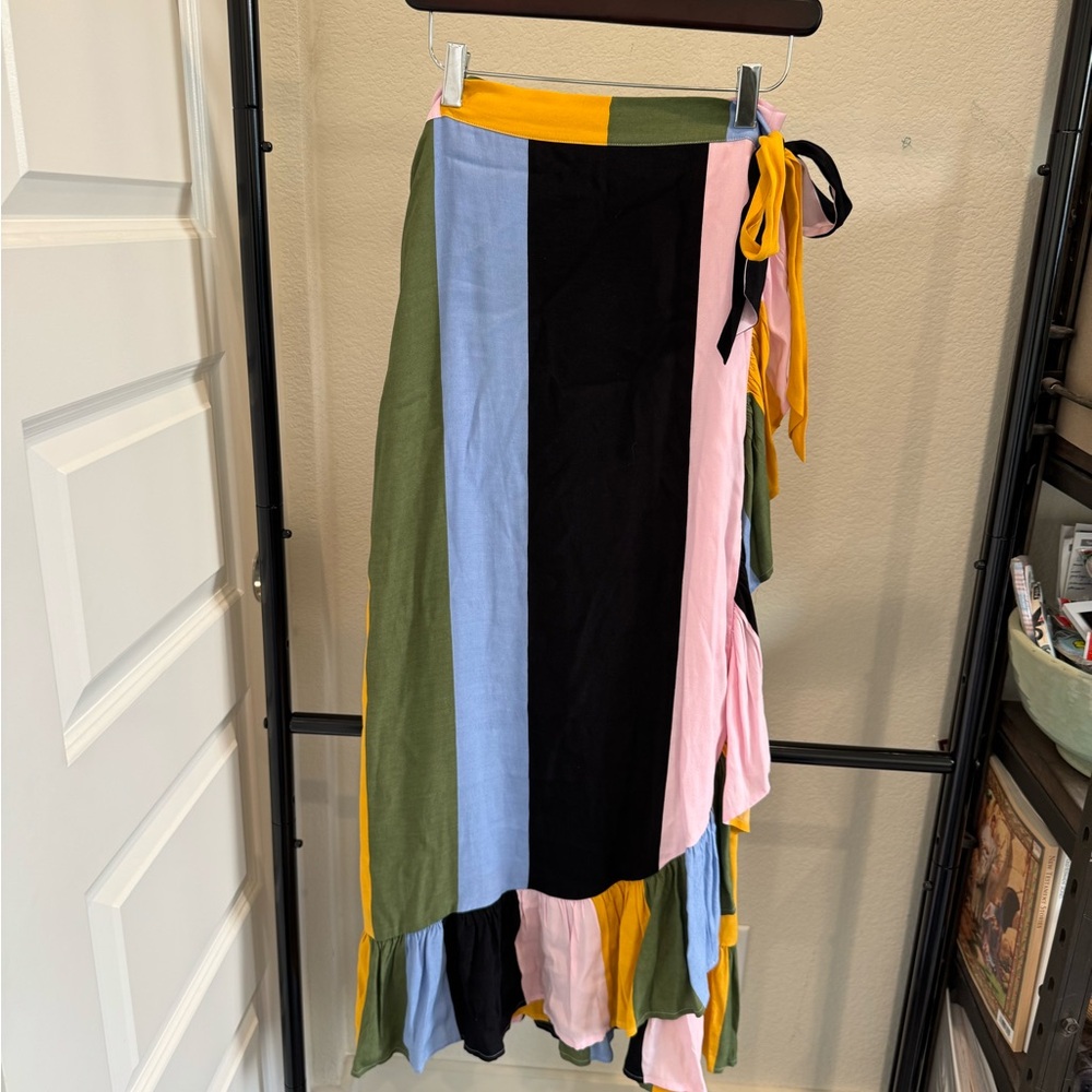 Anthropologie maxi wrap skirt - Picture 4 of 5